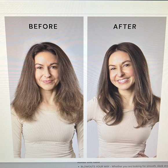 L'ANGE HAIR Le Volume 2-in-1 Titanium Blow Dryer Brush - Picture 3 of 10